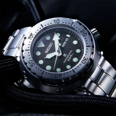 Seiko S23633J1 Prospex Dykkerur Svart 48 mm Quartz
