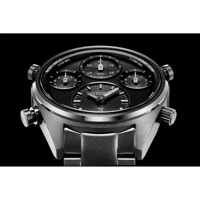Seiko SFJ003P1 Prospex Svart 42 mm Quartz
