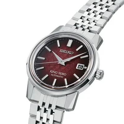 Seiko SJE103J1 King Seiko r�d mekanisk herreklokke