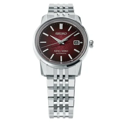 Seiko SJE103J1 King Seiko r�d mekanisk herreklokke