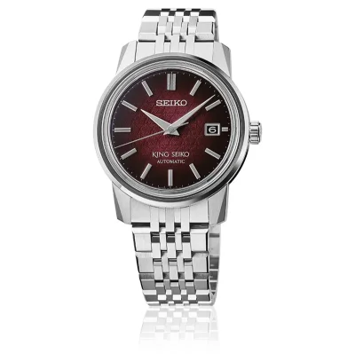Seiko SJE103J1 King Seiko r�d mekanisk herreklokke