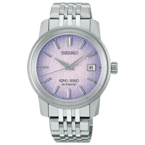 Seiko King Seiko SJE107J1 Rosa Safirglass Automatisk