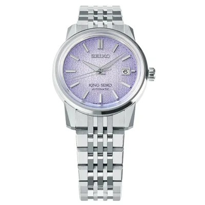 Seiko King Seiko SJE107J1 Rosa Safirglass Automatisk