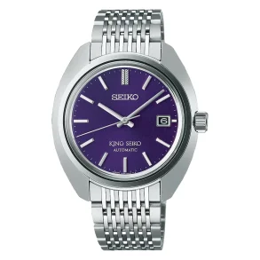 Seiko SJE111J1 King Seiko mekanisk automatisk klokke bl�
