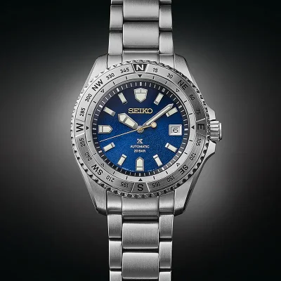 Seiko SLA071J1 Prospex dykkerklokke bl� 42 mm
