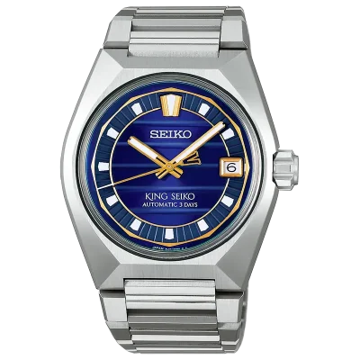 Seiko SLA083J1 King Seiko mekanisk bl� 41 mm