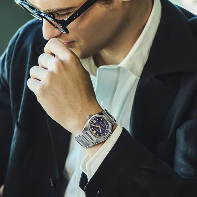 Seiko SLA083J1 King Seiko mekanisk bl� 41 mm