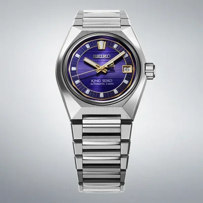 Seiko SLA083J1 King Seiko mekanisk bl� 41 mm