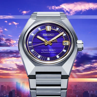 Seiko SLA083J1 King Seiko mekanisk bl� 41 mm