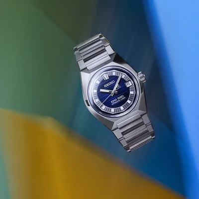 Seiko SLA085J1 King Seiko mekanisk klokke 41 mm svart safirglass