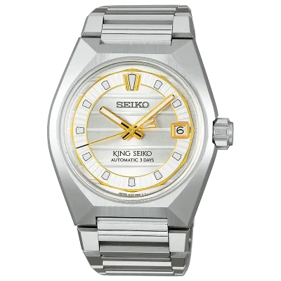 Seiko SLA087J1 King Seiko hvit safirglass 41 mm