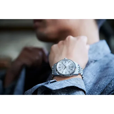 Seiko SPB279J1 King Seiko mekanisk klokke med hvit urskive