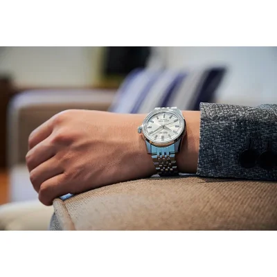 Seiko SPB279J1 King Seiko mekanisk klokke med hvit urskive