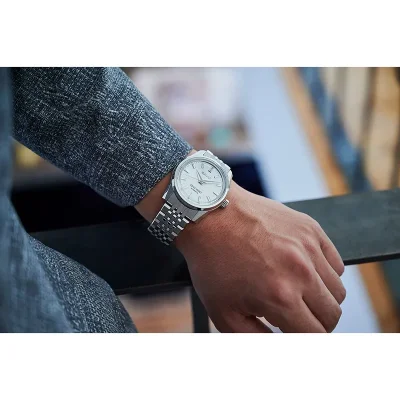 Seiko SPB279J1 King Seiko mekanisk klokke med hvit urskive