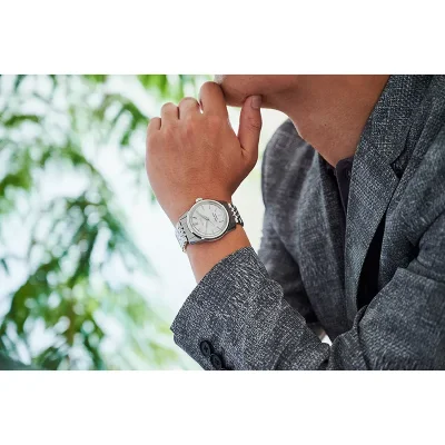 Seiko SPB279J1 King Seiko mekanisk klokke med hvit urskive