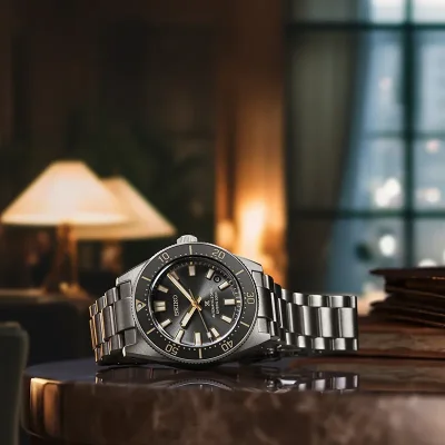 Seiko SPB455J1 Prospex dykkerklokke 40 mm svart safirglass