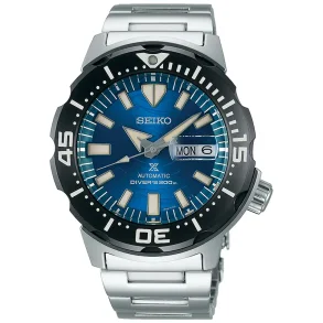 Seiko SRPE09K1 Dykkerklokke Bl� Automatisk 45 mm