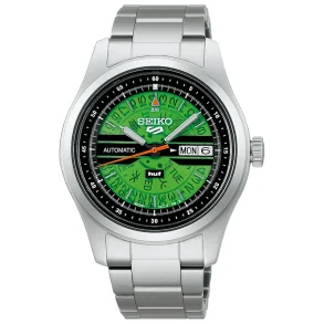 Seiko SRPM09K1 Automatisk herreklokke gr�nn 39 mm