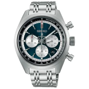 Seiko SRQ051J1 bl� automatisk klokke med safirglass