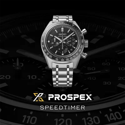 Seiko SRQ055J1 Prospex quartz herreklokke, safirglass, 42 mm