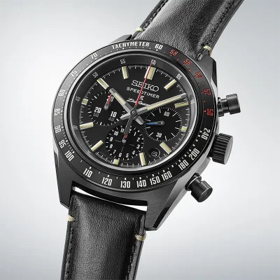 Seiko SRQ057J1 Prospex Svart Quartz 42 mm