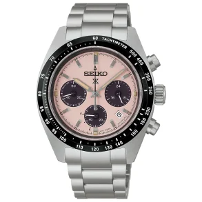 Seiko SSC963P1 Quartzklokke med Safirglass og Rosa Detaljer