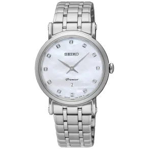 Seiko SXB433P1 dameklokke quartz 31 mm perlemor