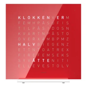 QLOCKTWO Earth 13,5 Pure Cherry Cake NORWEGIAN