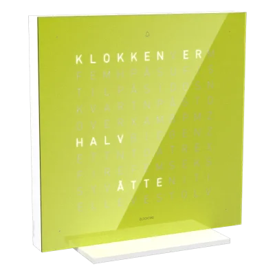 QLOCKTWO Earth 13,5 Pure Lime Juice NORWEGIAN