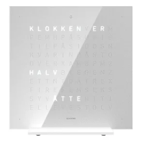 QLOCKTWO Earth 13,5 Pure Vanilla Sugar NORWEGIAN