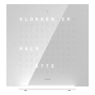 QLOCKTWO Earth 13,5 Pure Vanilla Sugar NORWEGIAN
