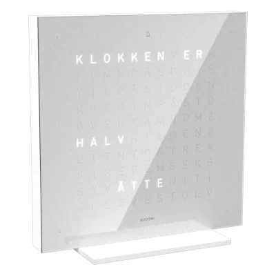 QLOCKTWO Earth 13,5 Pure Vanilla Sugar NORWEGIAN
