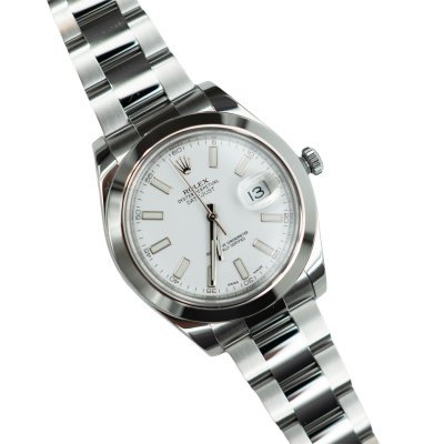 Rolex Datejust 116300 (hvit) - 2016