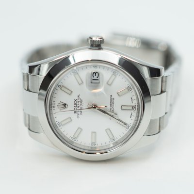 Rolex Datejust 116300 (hvit) - 2016