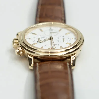 Blancpain Leman Chronograph 18k - 1990