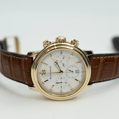 Blancpain Leman Chronograph 18k - 1990