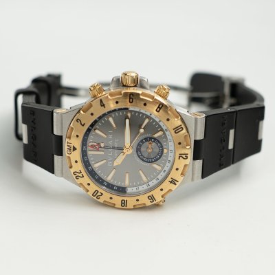 BVLGARI DIAGONO GMT